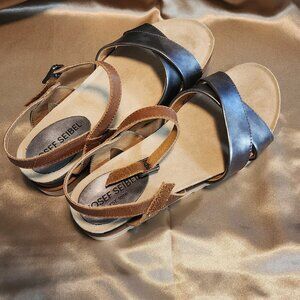 Joseph Seibel Clea 10 (41 EU) Adjustable Platform Sandal